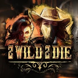 2 Wild 2 Die by Hacksaw Gaming, showcased at draculacasinoo.com – game logo