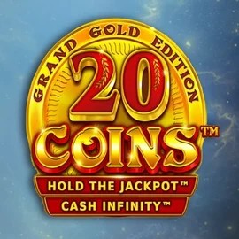 Official Slots logo: 20 Coins Grand Gold Edition by Wazdan at Dracula Casino