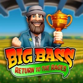 Big Bass Return to the Races logo by Pragmatic Play Dracula Casino