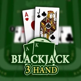 Blackjack 3H (Habanero) slot visual from Habanero available on draculacasinoo.com