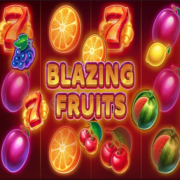 Official Slots logo: Blazing Fruits by Inbet Games at Dracula Casino