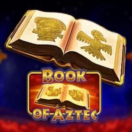 Book of Aztec game by Amatic Industries – logo hosted on Dracula Casino