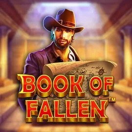 Slots logo of Book Of Fallen from Pragmatic Play at Dracula Casino