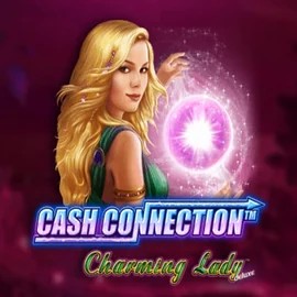 Cash Connection Charming Lady logo by Novomatic at Dracula Casino