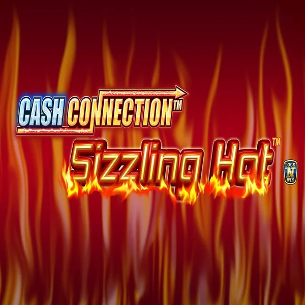 Cash Connection Sizzling hot online game logo by Novomatic on draculacasinoo.com