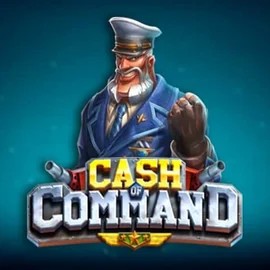 Cash of Command by Play'n GO, showcased at draculacasinoo.com – game logo