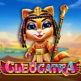 Official Slots logo: Cleocatra by Pragmatic Play at Dracula Casino
