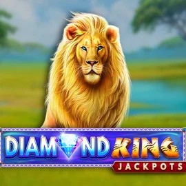 Diamond King Jackpots slot icon by SpinPlay Games, available at Dracula Casino
