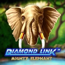 Diamond Link Mighty Elephant logo by Novomatic at Dracula Casino