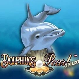 Slots logo of Dolphins Pearl Deluxe from Novomatic at Dracula Casino