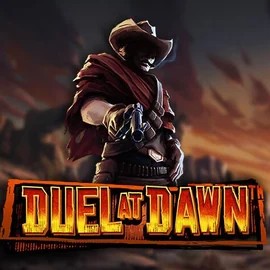 Duel At Dawn logo by Hacksaw Gaming at Dracula Casino