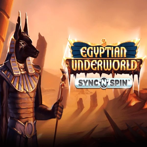 Egyptian Underworld logo – Slots by Greentube at Dracula Casino