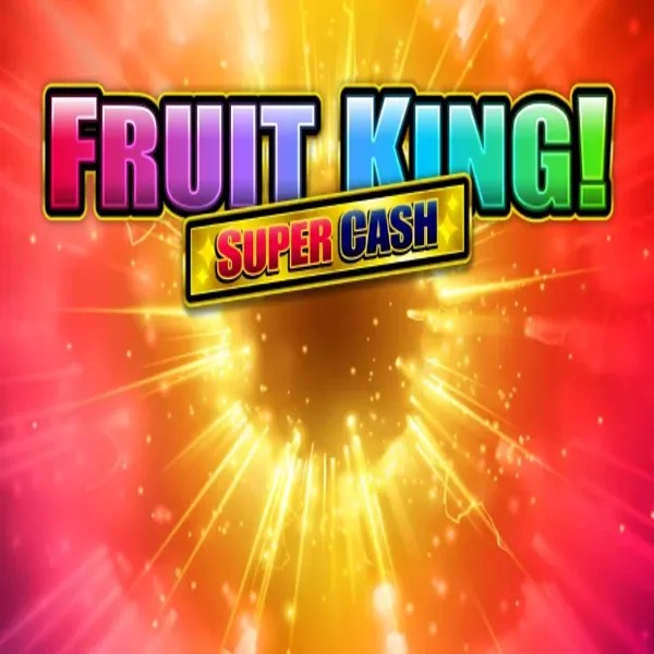 Fruit King Super Cash slot logo by Greentube at Dracula Casino