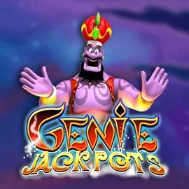 Genie Jackpots logo – Jackpots by Blueprint Gaming at Dracula Casino