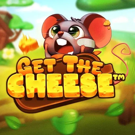 Get The Cheese logo – Slots by Hacksaw Gaming at Dracula Casino