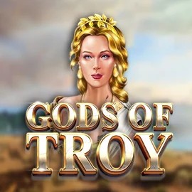 Gods of Troy logo – Slots by Red Tiger Gaming at Dracula Casino