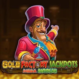Gold Factory Jackpots Mega Moolah – slot by Aurum Signature Studios, featured at draculacasinoo.com