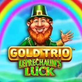 Official Slots logo: Gold Trio Leprechaun's Luck by Playtech at Dracula Casino