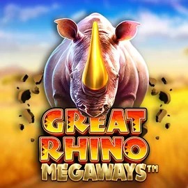 Official Slots logo: Great Rhino Megaways by Pragmatic Play at Dracula Casino