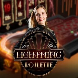 Lightning Roulette casino game by Evolution – featured logo at Dracula Casino