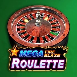 Official Table Games logo: Mega Fire Blaze Roulette by Playtech at Dracula Casino