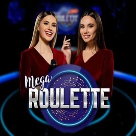 Mega Roulette casino game by Pragmatic Play – featured logo at Dracula Casino