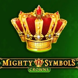 Mighty Symbols Crowns by Wazdan, showcased at draculacasinoo.com – game logo