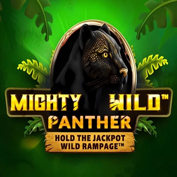 Mighty Wild Panther logo – Slots by Wazdan at Dracula Casino