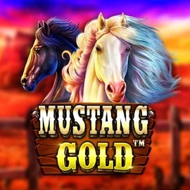 Mustang Gold by Pragmatic Play, showcased at draculacasinoo.com – game logo