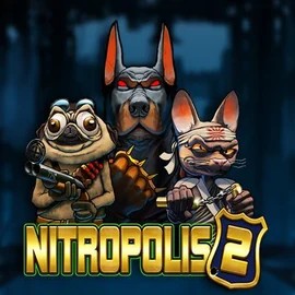 Nitropolis 2 logo – Slots by ELK Studios at Dracula Casino