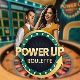 Enjoy PowerUP Roulette by Pragmatic Play – logo hosted on draculacasinoo.com