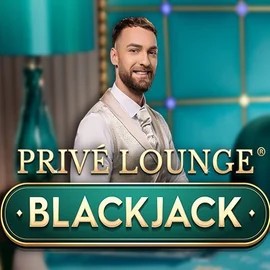 Privé Lounge Blackjack slot icon by Pragmatic Play, available at Dracula Casino