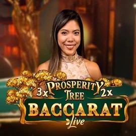 Live Casino logo of Prosperity Tree Baccarat from Evolution at Dracula Casino