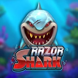 Razor Shark slot icon by Push Gaming, available at Dracula Casino