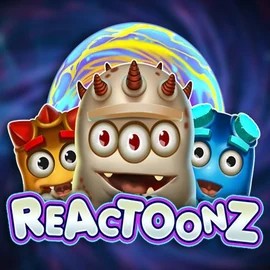 Reactoonz slot visual from Play'n GO available on draculacasinoo.com
