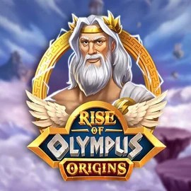 Official Slots logo: Rise of Olympus Origins by Play'n GO at Dracula Casino