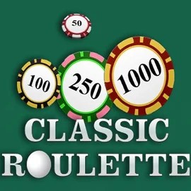 Roulette slot logo by OneTouch Games at Dracula Casino