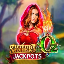 Sisters Of Oz Jackpots by Triple Edge Studios, showcased at draculacasinoo.com – game logo