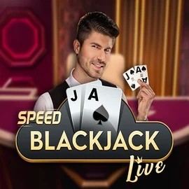 Official Live Casino logo: Speed Blackjack by Pragmatic Play at Dracula Casino