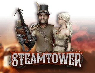 Steam Tower Slot casino game by NetEnt – featured logo at Dracula Casino