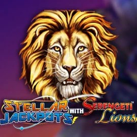 Play the Stellar Jackpots with Serengeti Lions slot by Lightning Box Game on Dracula Casino
