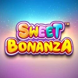 Sweet Bonanza casino game by Pragmatic Play – featured logo at Dracula Casino