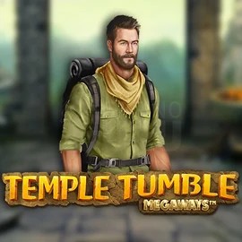 Enjoy Temple Tumble Megaways by Relax Gaming – logo hosted on draculacasinoo.com