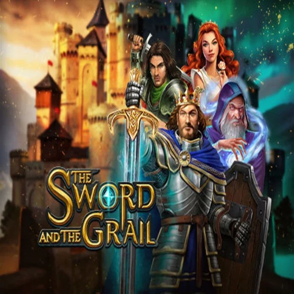 The Sword and the Grail logo by Play'n GO Dracula Casino