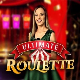 Ultimate Roulette slot visual from Ezugi available on draculacasinoo.com