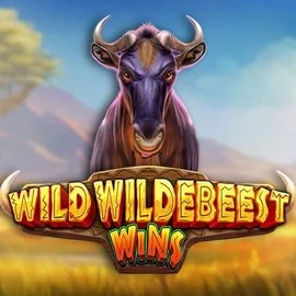 Wild Wildebeest Wins online game logo by Pragmatic Play on draculacasinoo.com