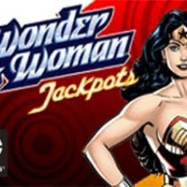 Try Wonder Woman Jackpots slot by Amaya on draculacasinoo.com – logo image
